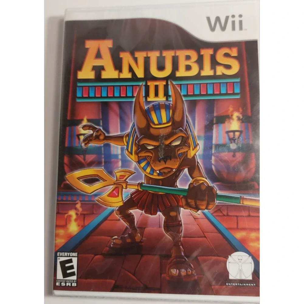LOT Of 2 Wii Games: Disney Epic Mickey (Pre-owned), Anubis II (new sealed)